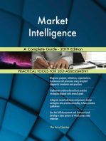 Market Intelligence A Complete Guide - 2019 Edition