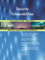 Security Vulnerabilities A Complete Guide - 2019 Edition