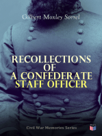 Recollections of a Confederate Staff Officer: Civil War Memories Series