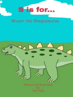 S is for... Stuart the Stegosaurus