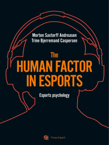 Read The Human Factor In Esport Online By Morten Saxtorff Andreasen And Trine Bjerremand Caspersen Books