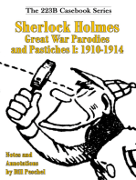 Sherlock Holmes Great War Parodies and Pastiches I: 1910-1914