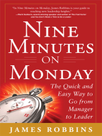 Nine Minutes on Monday