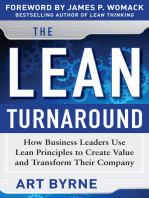 Lean Turnaround (PB): How Business Leaders  Use Lean Principles to Create Value and Transform Their Company