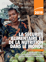 L’État de la sécurité alimentaire et de la nutrition dans le monde 2019: Se prémunir contre les ralentissements et les fléchissements économiques