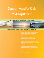 Social Media Risk Management A Complete Guide - 2019 Edition