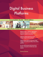 Digital Business Platforms A Complete Guide - 2019 Edition