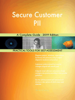 Secure Customer PII A Complete Guide - 2019 Edition