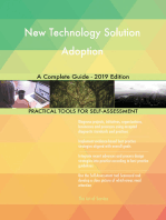 New Technology Solution Adoption A Complete Guide - 2019 Edition