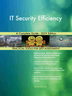 IT Security Efficiency A Complete Guide - 2019 Edition