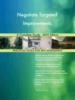 Negotiate Targeted Improvements A Complete Guide - 2019 Edition