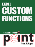 Excel Custom Functions: Straight to the Point