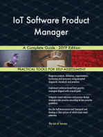 IoT Software Product Manager A Complete Guide - 2019 Edition