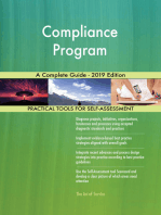 Compliance Program A Complete Guide - 2019 Edition
