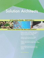 Solution Architects A Complete Guide - 2019 Edition