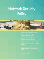 Network Security Policy A Complete Guide - 2019 Edition