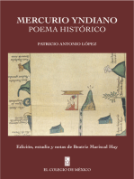 Mercurio Yndiano.: Poema histórico