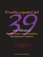 El exilio español del 39 en México.: Mediaciones entre mundos, disciplinas y saberes