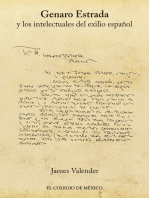 Genaro Estrada y los intelectuales del exilio español