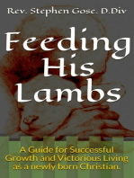 Feeding His Lambs