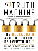 The Truth Machine: The Blockchain and the Future of Everything