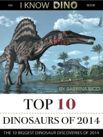 Top 10 Dinosaurs of 2014: Top 10 Dinosaurs