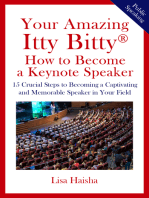 Your Amazing Itty Bitty® How to Become a Keynote Speaker