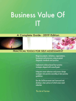 Business Value Of IT A Complete Guide - 2019 Edition