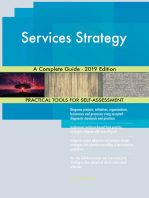 Services Strategy A Complete Guide - 2019 Edition