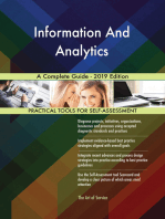 Information And Analytics A Complete Guide - 2019 Edition