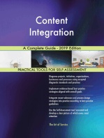 Content Integration A Complete Guide - 2019 Edition