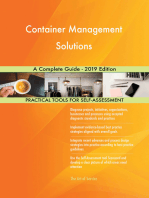 Container Management Solutions A Complete Guide - 2019 Edition