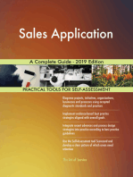 Sales Application A Complete Guide - 2019 Edition