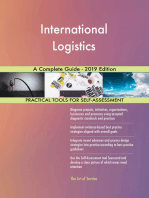 International Logistics A Complete Guide - 2019 Edition