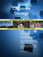 Corporate Strategy A Complete Guide - 2019 Edition