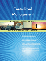 Centralized Management A Complete Guide - 2019 Edition