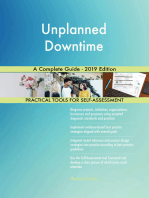 Unplanned Downtime A Complete Guide - 2019 Edition