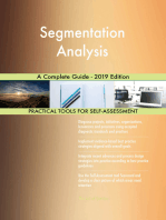 Segmentation Analysis A Complete Guide - 2019 Edition