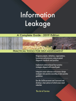 Information Leakage A Complete Guide - 2019 Edition