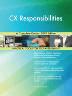 CX Responsibilities A Complete Guide - 2019 Edition