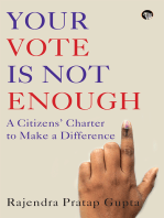 Your Vote is not Enough: A Citizens’ Charter to Make a Difference