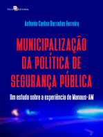 Municipalização da política de segurança pública