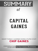 Summary of Capital Gaines