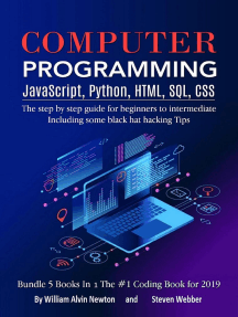 Computer Programming JavaScript, Python, HTML, SQL, CSS by Computer Programming JavaScript, Python, HTML, SQL, CSS by