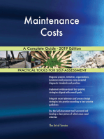 Maintenance Costs A Complete Guide - 2019 Edition