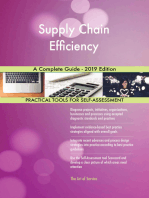 Supply Chain Efficiency A Complete Guide - 2019 Edition