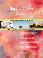 Supply Chain System A Complete Guide - 2019 Edition