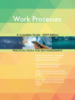 Work Processes A Complete Guide - 2019 Edition