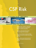 CSP Risk A Complete Guide - 2019 Edition