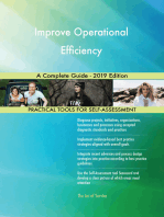 Improve Operational Efficiency A Complete Guide - 2019 Edition